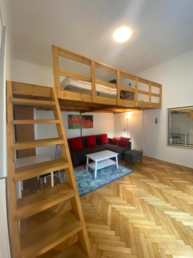 Ac With Free Parking At Acacia St, City Center Budapest Exteriör bild